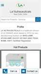 Mobile Screenshot of lanutraceuticals.com
